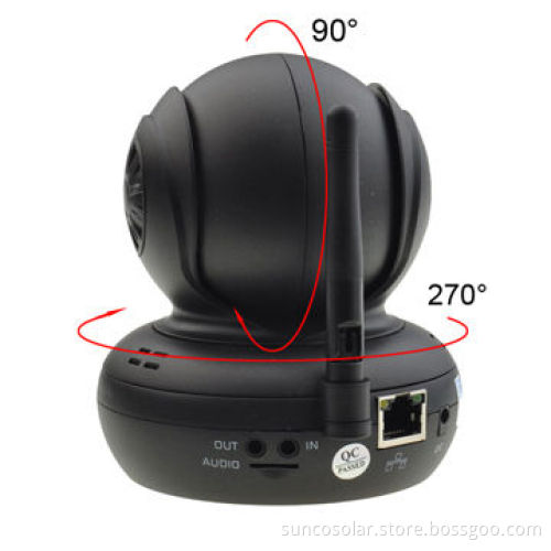 P2P wireless IP camera, support view on mobile devices, plug&play, easy access